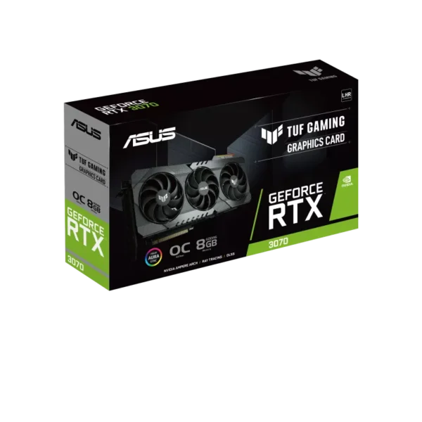 ASUS TUF GAMING - NVIDIA GEFORCE RTX 3070 LHR - 8GB GDDR6 - 256 BITS PCI-E 4.0 - Image 2