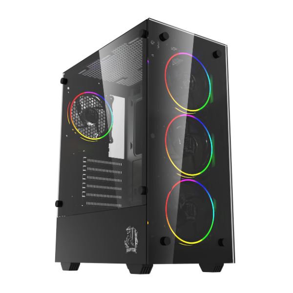 RAPTOR GABINETE SENTINEL TG MID-TOWER RGB