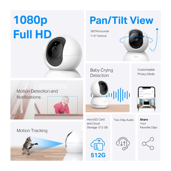 TAPO C200 - TP-LINK WI-FI CAMERA - Imagen 2