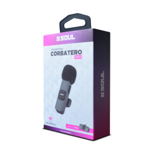 MIC-C1L - SOUL MICROFONO CORBATERO INALAMBRICO X 1 LIGHTNING
