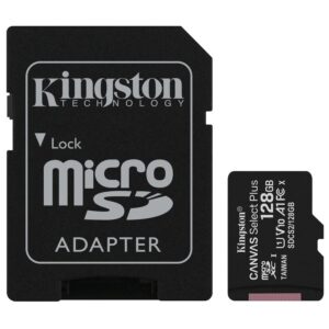 34204_3 128 GB. MICROSD - SDCS2/128GB - KINGSTON CANVAS SELECT PLUS 100MB.