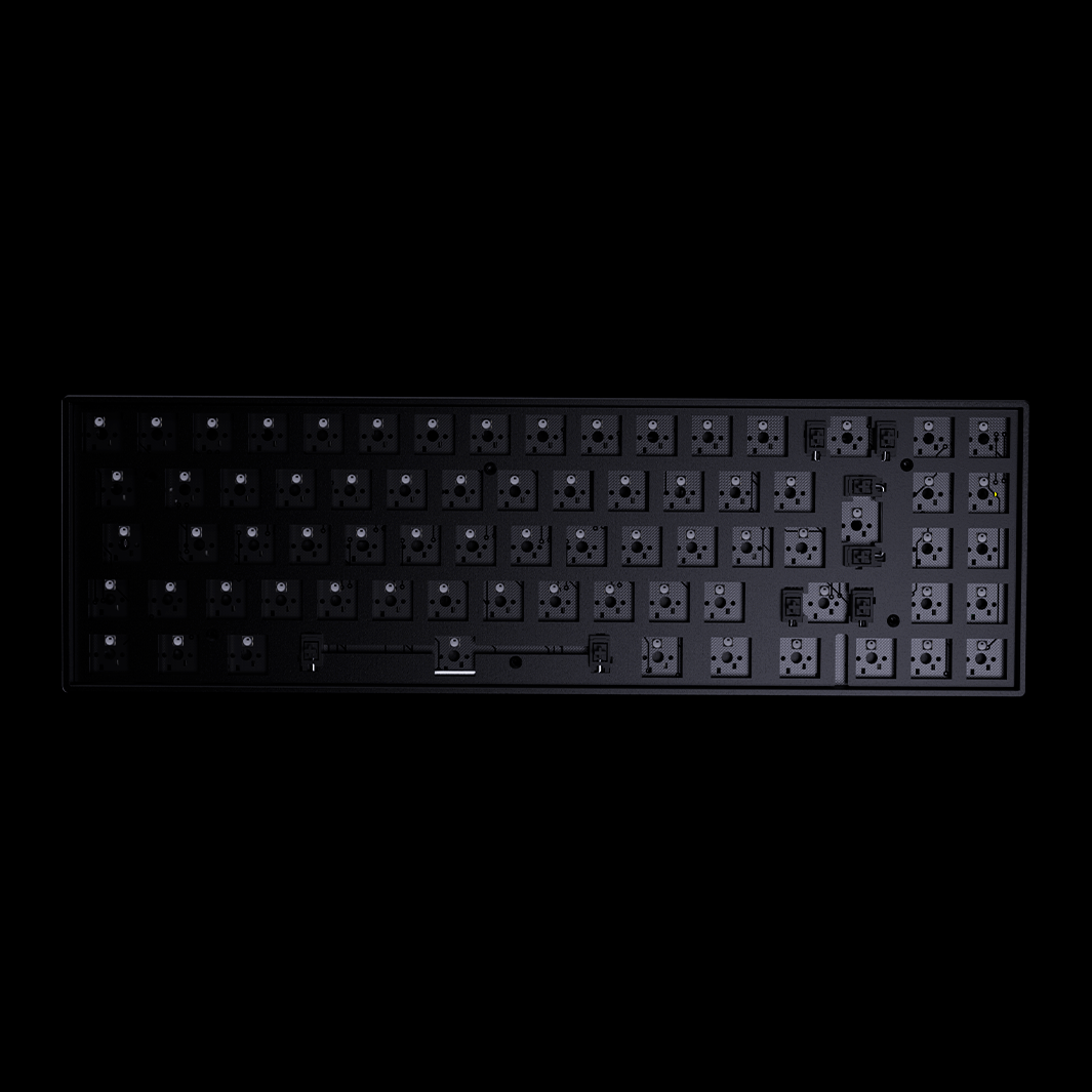 VSG BELLATRIX BLACK EDITION TECLADO 70% MODULAR NEGRO - Imagen 2