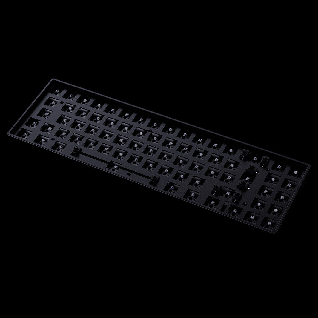 VSG BELLATRIX BLACK EDITION TECLADO 70% MODULAR NEGRO - Imagen 3