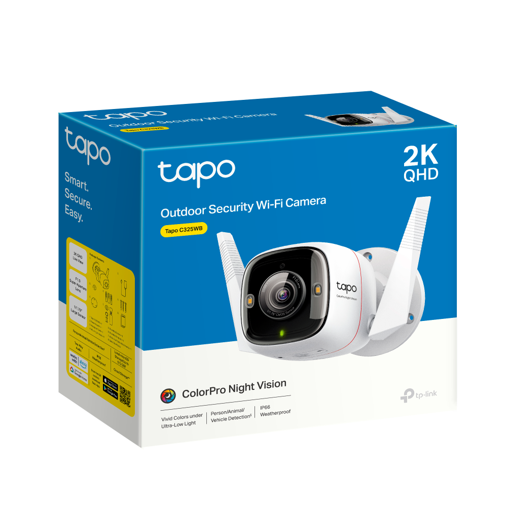 TAPO C325WB - TP-LINK OUTDOOR SECURITY WI-FI CAMERA 2K QHD COLORPRO - Imagen 8