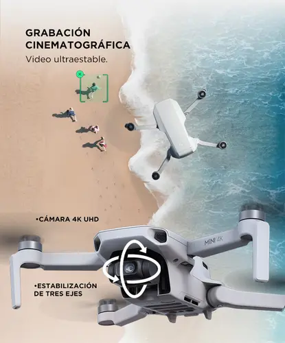 DJI MINI 4K FLY MORE COMBO - Imagen 3