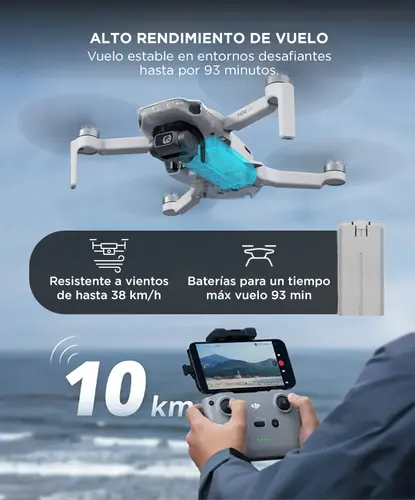 DJI MINI 4K FLY MORE COMBO - Imagen 4