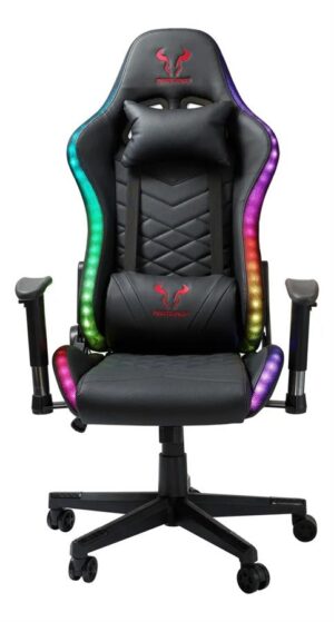 RIOTORO SILLA GAMER - X1S - ERG/RGB NEGRA