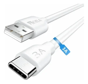 CAB251N - 1HORA CABLE USB-C CARGA RAPIDA 3AMP 1 METRO NEGRO