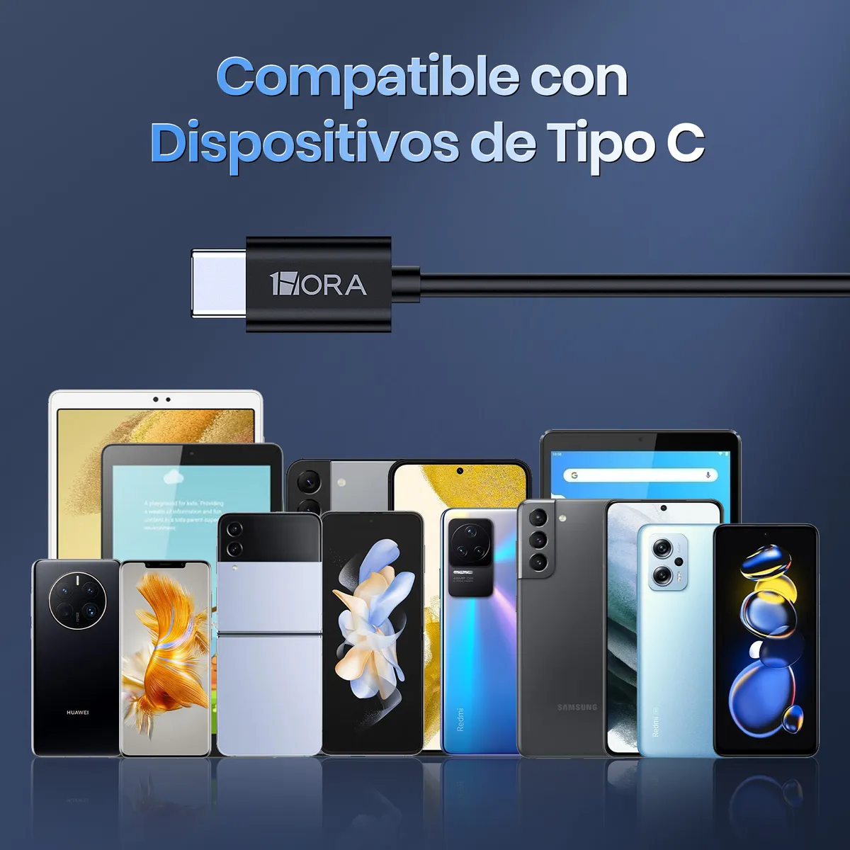 AUT124N - 1HORA AURICULARES IN-EAR CONECTOR TIPO C NEGRO - Imagen 2