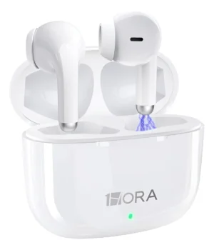 AUT203B - 1HORA AURICULAR IN-EAR INALAMBRICOS, TWS BLUETOOTH 5.3 TIPOC C/MICROFONO