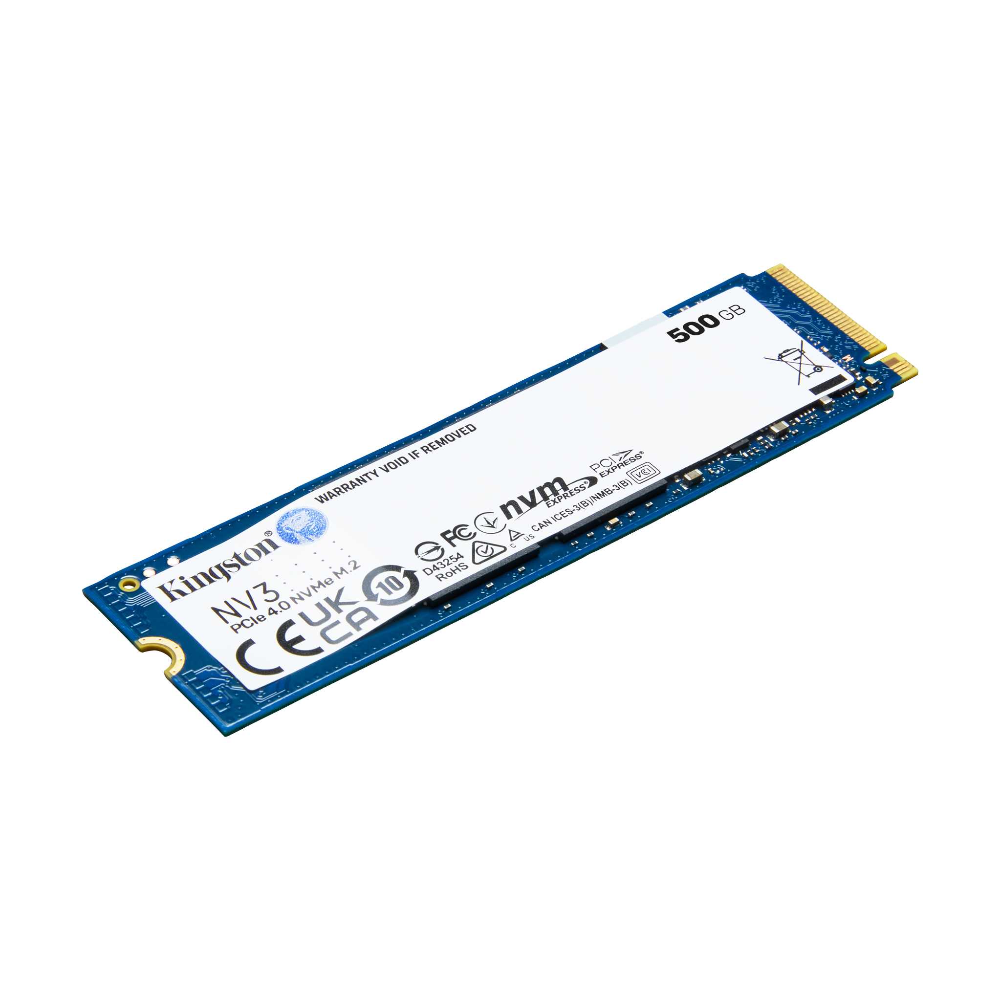 500 GB. M.2 - SNV3S/500G - KINGSTON SOLID STATE DRIVE - Imagen 3