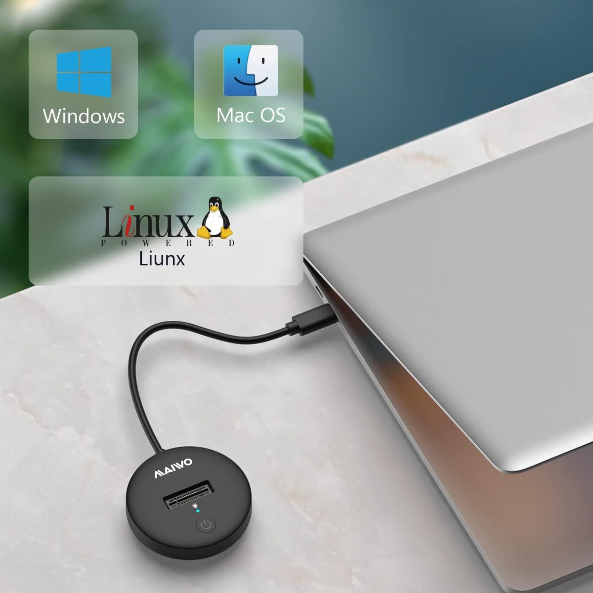 K1698P - MAIWO M.2 NVME TO USB - Imagen 2