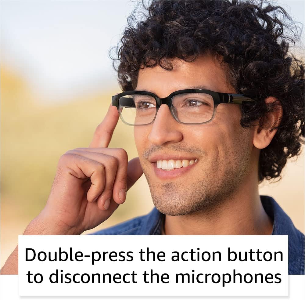 AMAZON ECHO FRAME SMART GLASSES BLACK - Imagen 4