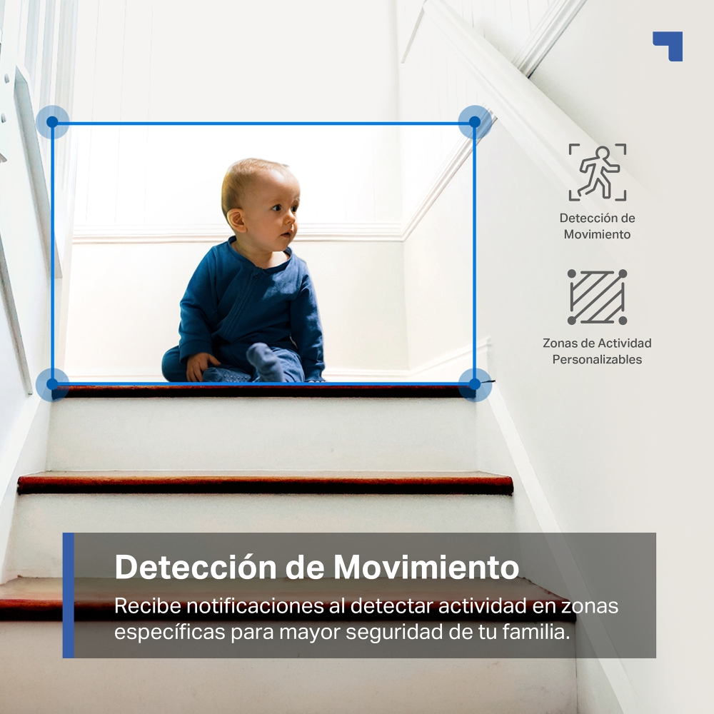 C220 - TP-LINK TAPO PANT/TILT AI HOME SECURITY WI-FI CAMERA - Imagen 5