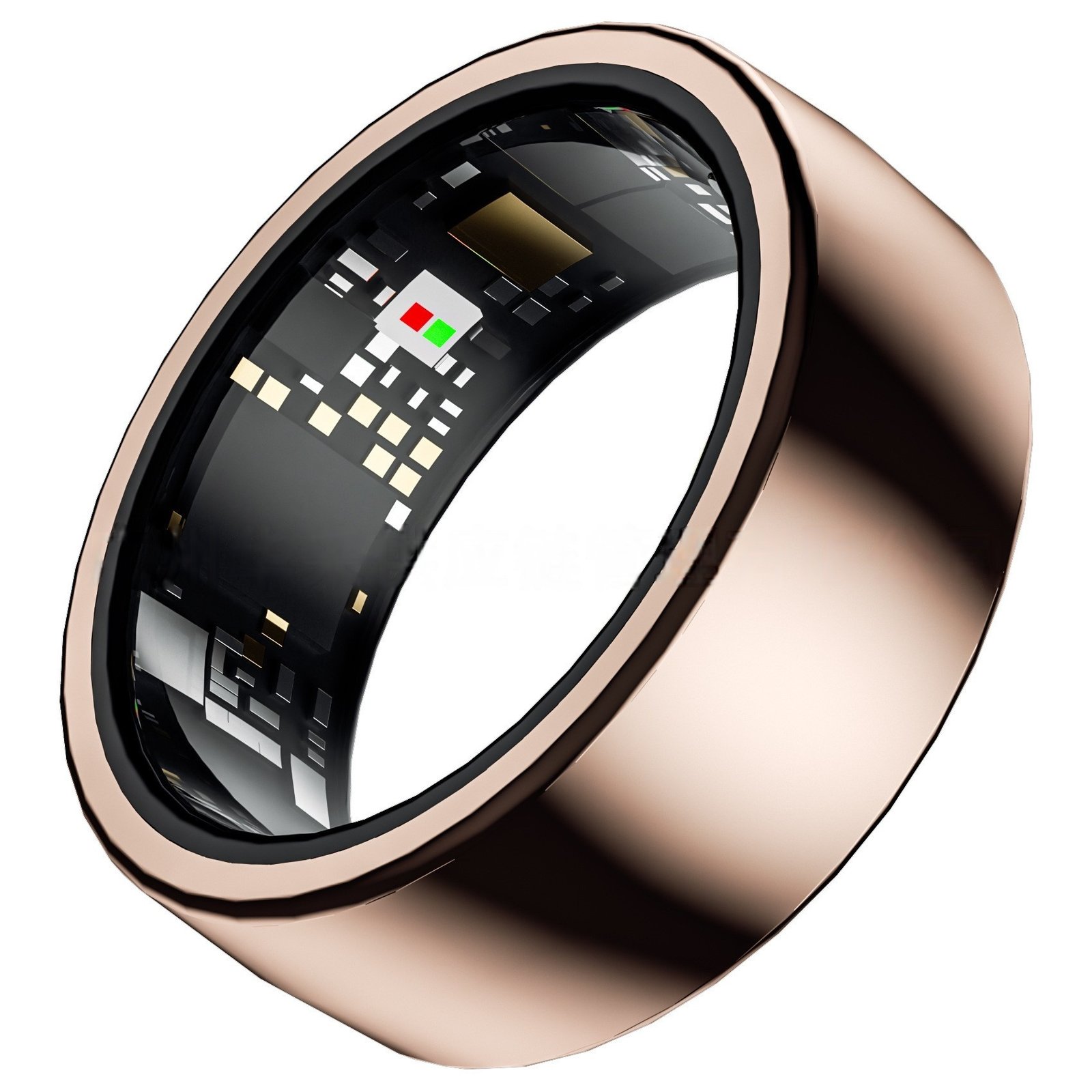 SMART RING HEALTH TRACKER, MONITOR DE SUEÑO Y RITMO CARDIACO, IMPERMEABLE BLUETOOTH FITNESS TRACKER 22MM