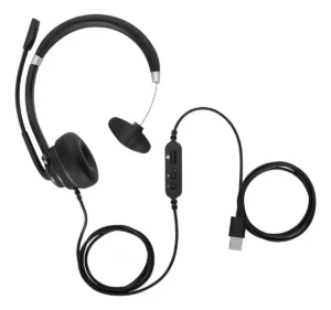 D_NQ_NP_2X_668467-MLA91476335846_092025-F AEH101 - TARGUS USB WIRED MONO HEADSET CON CABLE
