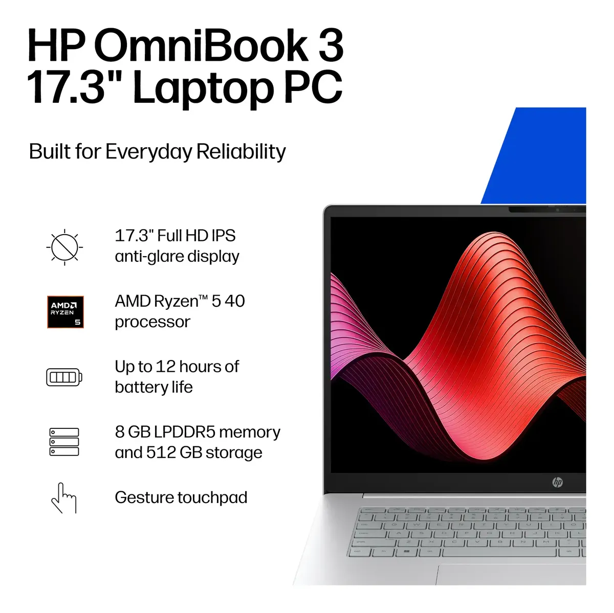 HP OmniBook 3 17-DP0555 - Imagen 2