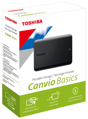 2 TB. - TOSHIBA CANVIO BASICS 3.0/2.0